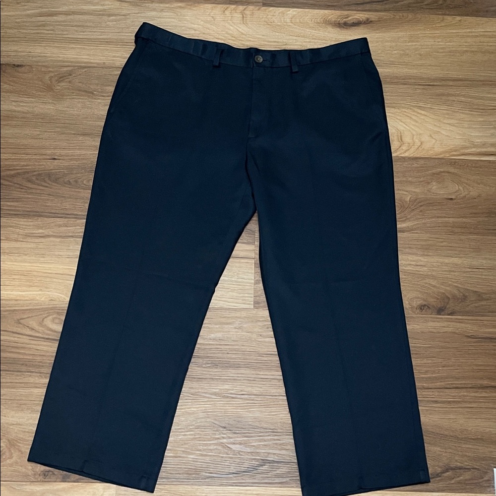 Haggar Men's Dark Navy Dress Pants 42x29